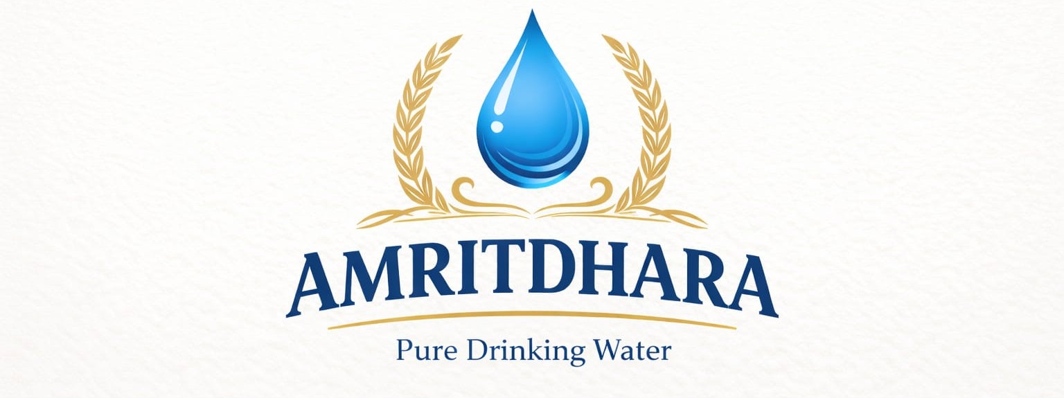 Amrit Dhara Water Logo